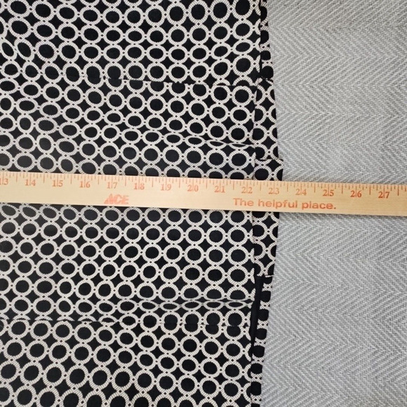 Rafaella Geometric Blazer Coat Jacket Women's Size 10 Black & White Old Money - Picture 16 of 16